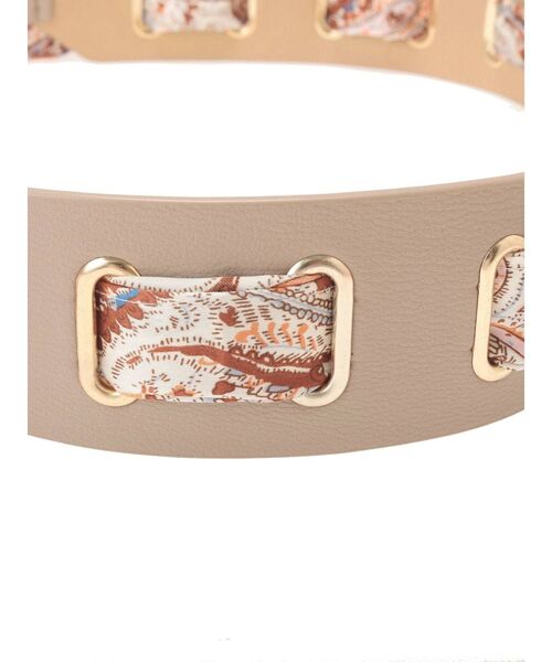 MERCURYDUO（マーキュリーデュオ）の「スカーフ付2WAYベルト（ベルト・レディース・ブラック/ベージュ・FREE）」の8枚目の写真