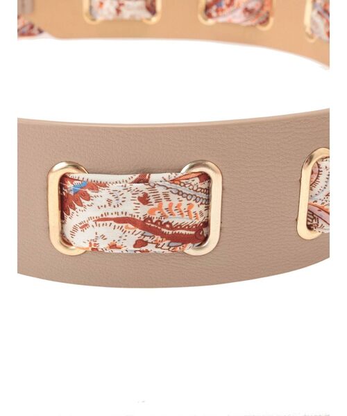 MERCURYDUO（マーキュリーデュオ）の「スカーフ付2WAYベルト（ベルト・レディース・ブラック/ベージュ・FREE）」の12枚目の写真