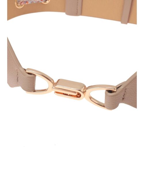 MERCURYDUO（マーキュリーデュオ）の「スカーフ付2WAYベルト（ベルト・レディース・ブラック/ベージュ・FREE）」の14枚目の写真