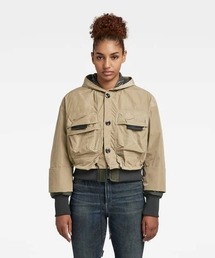 G-STAR RAW | CROPPED 2 IN 1 JACKET(ミリタリージャケット)