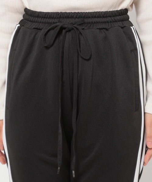 JEANASIS（ジーナシス）の「JS/LOGANジャージパンツ/952223（その他パンツ・レディース・ブラック/ベージュ・FREE）」の10枚目の写真