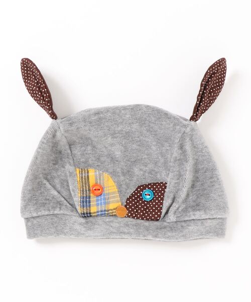 RAGMART（ラグマート）の「帽子（ニットキャップ/ビーニー・キッズ・ブルー/グレー/ピンク・FREE）」の2枚目の写真