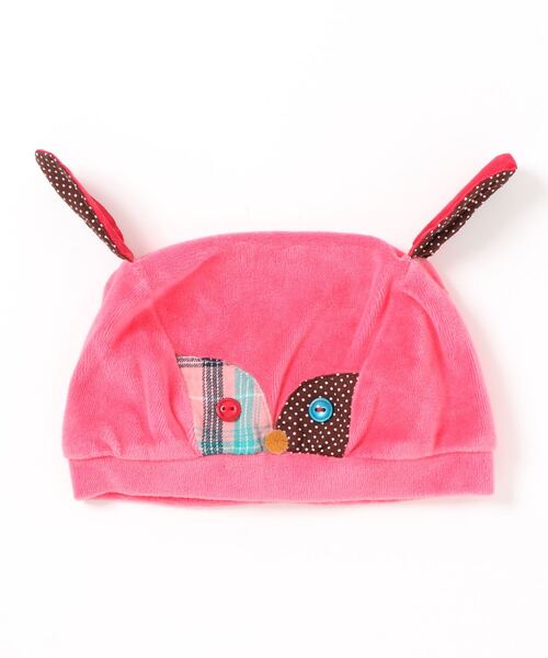 RAGMART（ラグマート）の「帽子（ニットキャップ/ビーニー・キッズ・ブルー/グレー/ピンク・FREE）」の3枚目の写真