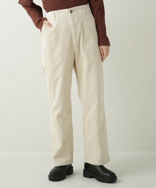 RAY CASSIN（レイカズン）の「コーデュロイベイカーパンツ（その他パンツ・レディース・ブラック/パープル/ライトカーキ/キナリ・FREE）」の2枚目の写真