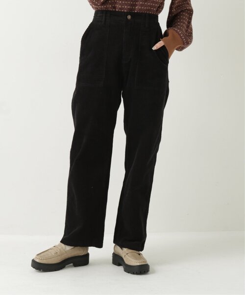 RAY CASSIN（レイカズン）の「コーデュロイベイカーパンツ（その他パンツ・レディース・ブラック/パープル/ライトカーキ/キナリ・FREE）」の9枚目の写真