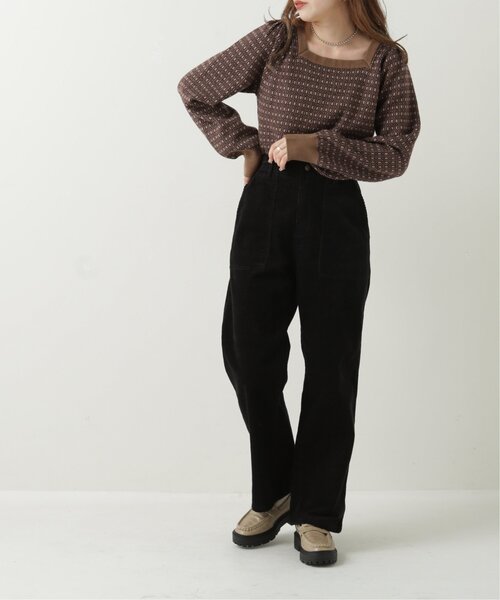 RAY CASSIN（レイカズン）の「コーデュロイベイカーパンツ（その他パンツ・レディース・ブラック/パープル/ライトカーキ/キナリ・FREE）」の19枚目の写真