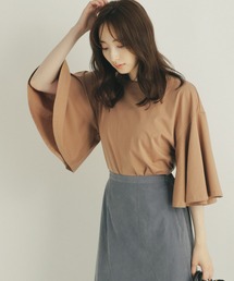 Andemiu | ソデフレアＴ219780(Tシャツ/カットソー)