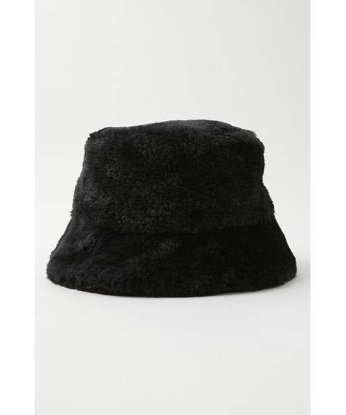 MOUSSY(マウジー)の「F/FUR BUCKET ハット(ハット・レディース・アイボリー/ダークブラウン/ブラック・FREE)」の9枚目の写真
