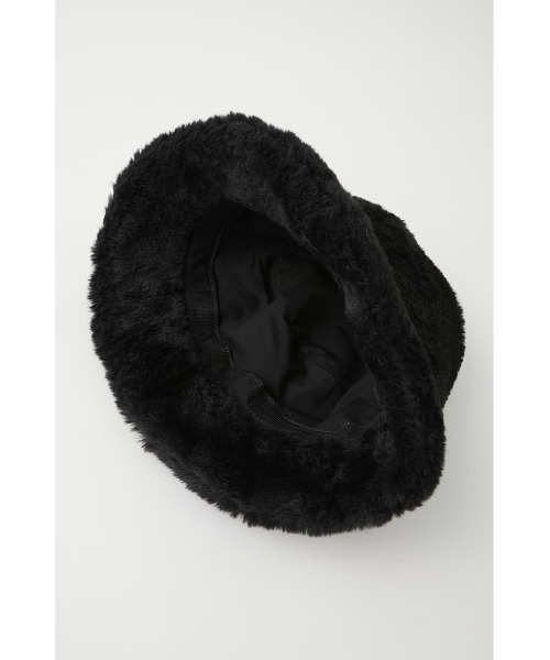 MOUSSY(マウジー)の「F/FUR BUCKET ハット(ハット・レディース・アイボリー/ダークブラウン/ブラック・FREE)」の12枚目の写真
