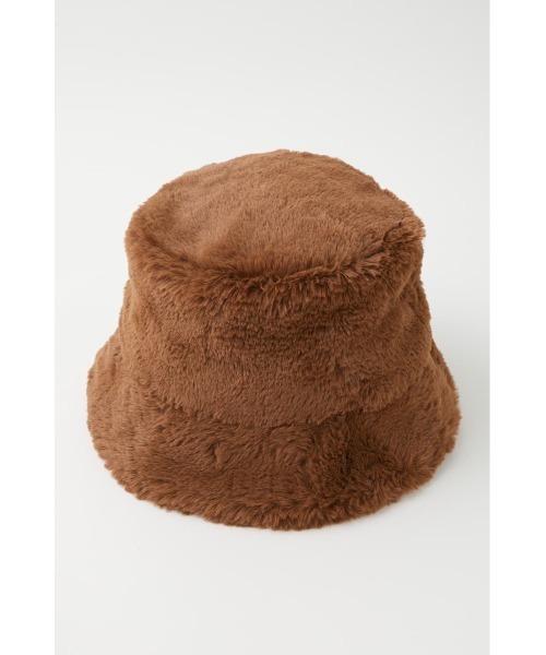 MOUSSY(マウジー)の「F/FUR BUCKET ハット(ハット・レディース・アイボリー/ダークブラウン/ブラック・FREE)」の14枚目の写真