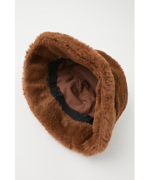 MOUSSY(マウジー)の「F/FUR BUCKET ハット(ハット・レディース・アイボリー/ダークブラウン/ブラック・FREE)」の21枚目の写真