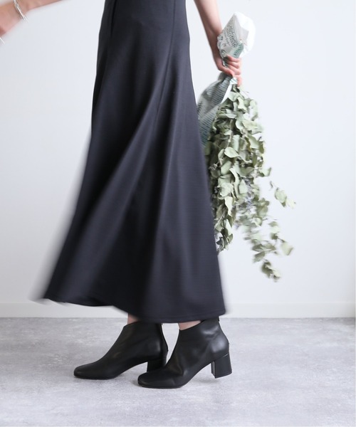 MOHI(モヒ)の「【MOHI/モヒ】ヒールブーティーMJ:ブーティー◆(ブーツ・レディース・ベージュ/ブラック・37/36/38)」の4枚目の写真