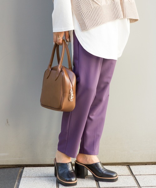 SpRay（スプレイ）の「２ＷＡＹスクエアボストンバッグ（ショルダーバッグ・レディース・ブラック/ダークブラウン/ベージュ/ブラウン/アイボリー・FREE）」の15枚目の写真