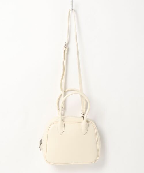 SpRay（スプレイ）の「２ＷＡＹスクエアボストンバッグ（ショルダーバッグ・レディース・ブラック/ダークブラウン/ベージュ/ブラウン/アイボリー・FREE）」の21枚目の写真