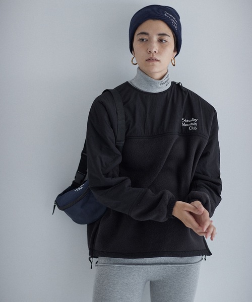 SEA(シー)の「Seavalley Mountain Club フライス トラウザーズ(その他パンツ・レディース・ホワイト/ブラック/グレー・ONE SIZE)」の3枚目の写真