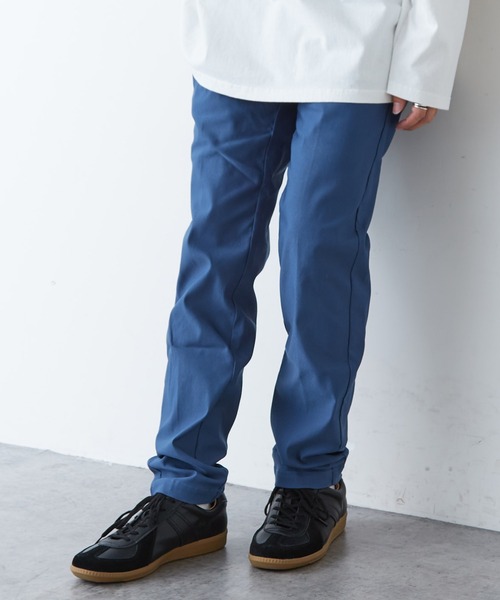 DISCOAT（ディスコート）の「【ULTRA STRETCH/ウルトラストレッチ】スタンダードストレートパンツ（スラックス・メンズ・ネイビー/グリーン/モカ/ブラック・SMALL/MEDIUM/LARGE）」の4枚目の写真