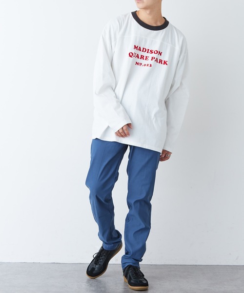 DISCOAT（ディスコート）の「【ULTRA STRETCH/ウルトラストレッチ】スタンダードストレートパンツ（スラックス・メンズ・ネイビー/グリーン/モカ/ブラック・SMALL/MEDIUM/LARGE）」の9枚目の写真