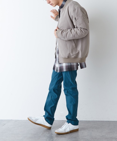 DISCOAT（ディスコート）の「【ULTRA STRETCH/ウルトラストレッチ】スタンダードストレートパンツ（スラックス・メンズ・ネイビー/グリーン/モカ/ブラック・SMALL/MEDIUM/LARGE）」の5枚目の写真