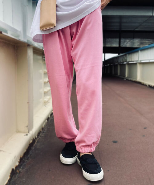 FREDY MAC（フレディーマック）の「【FREDYMAC "SUNDAY TOOLS WEAR"】スウェットジョガーパンツ（その他パンツ・メンズ・ライトブルー/グレー/ピンク/クリーム・MEDIUM/LARGE）」の4枚目の写真