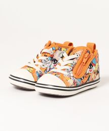 CONVERSE（コンバース）の「converse コンバース BABY ALL STAR N SPACE JAM PT Z ベビーシューズ(ベビーオールスターNスペースジャムPTZ) 7SC686 オレンジ（スニーカー・キッズ）」