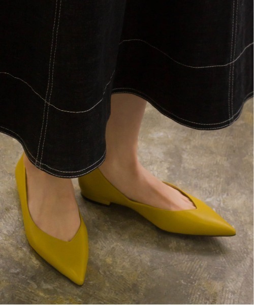 RANDA（ランダ）の「2WAY ソフト リボンデザインフラットパンプス（パンプス・レディース・ブラック/ブロンズ/レオパード/イエロー・22/22.5/24.5/23/24/25/23.5/25.5）」の10枚目の写真
