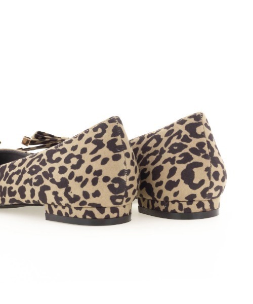 RANDA（ランダ）の「2WAY ソフト リボンデザインフラットパンプス（パンプス・レディース・ブラック/ブロンズ/レオパード/イエロー・22/22.5/24.5/23/24/25/23.5/25.5）」の14枚目の写真