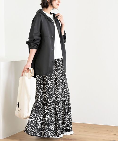 rps（アールピーエス）の「マウンテンパーカー（マウンテンパーカー・レディース・ブラック/ベージュ/カーキ/ブラック系その他2/ホワイト系その他4/ライトカーキ/アイボリー/ネイビー・M/フリー）」の14枚目の写真