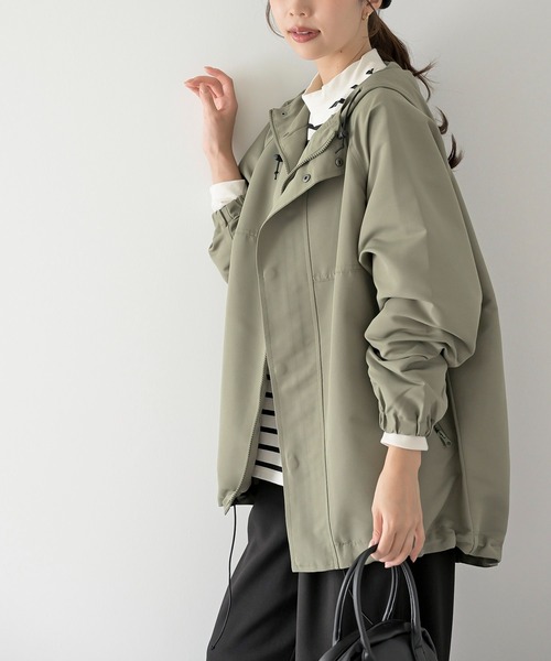 rps（アールピーエス）の「マウンテンパーカー（マウンテンパーカー・レディース・ブラック/ベージュ/カーキ/ブラック系その他2/ホワイト系その他4/ライトカーキ/アイボリー/ネイビー・M/フリー）」の7枚目の写真