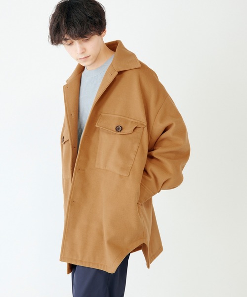 アンカースミス Anchor Smith オーバーサイズブルゾン フリース 2WAYオーバーサイズ裏ボアボリュームスリーブジップブルゾン（ブルゾン