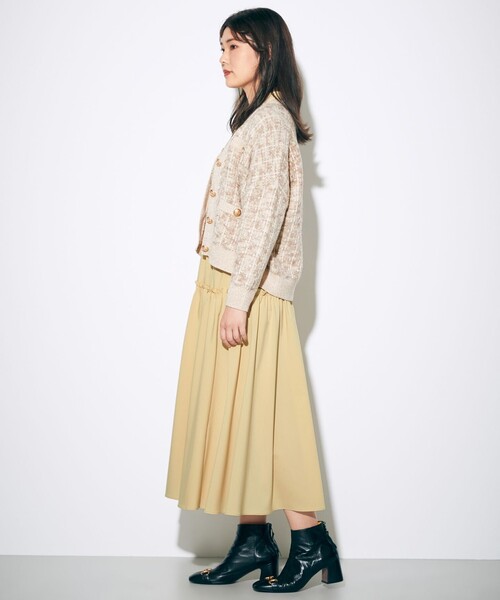 Diagram(ダイアグラム)の「ミックスツイードニットカーディガン(カーディガン/ボレロ・レディース・ベージュ/グレー・36)」の19枚目の写真