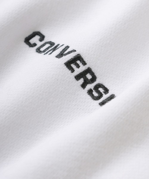 CONVERSE(コンバース)の「【CONVERSE/コンバース】ワンポイントプルオーバーパーカー/フーディ―(パーカー・メンズ・ホワイト/ブラック/ベージュ/グレー/ピンク/グリーン・M/L/XL)」の8枚目の写真