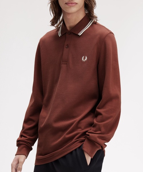 フレッドペリー　ブラウン ポロシャツ M 新色先行予約受付中】The Fred Perry Shirt - M3636／フレッドペリー
