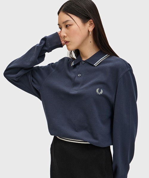 【新品タグ付き】FRED PERRY 長袖ポロシャツ フレッドペリー M3636 The Fred Perry Shirt - M3636/フレッドペリー長袖ポロシャツ