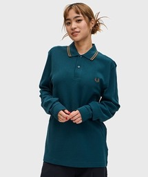 フレッドペリー 長袖ポロシャツ ブルー XL FRED PERRY|フレッドペリーのポロシャツ(長袖)通販 - ZOZOTOWN