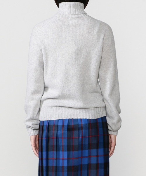 Morris & Sons(モリスアンドサンズ)の「【MORRIS & SONS】ジーロンラム タートルネックニット WOMEN(ニット/セーター・レディース・ライトブルー/オートミール/ライトグレー/オフホワイト/レッド/ブラック・00/0)」の19枚目の写真