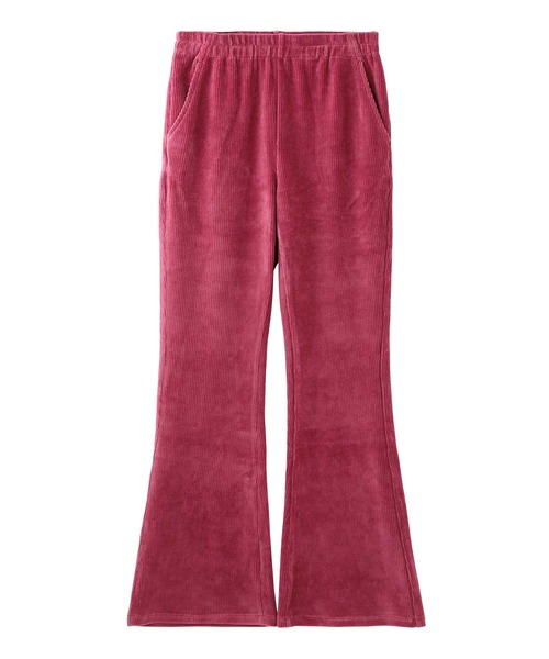 X-girl（エックスガール）の「EASY FLARE PANTS（その他パンツ・レディース・ブラック/ピンク/グリーン・XS/M/S）」の14枚目の写真