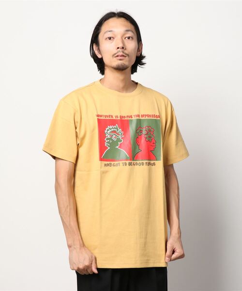 TAIKAN(テイケン)の「【TAIKAN / テイケン】MADE BY WE (BLM) T TAN / グラフィックTシャツ(Tシャツ/カットソー・メンズ・タン・SMALL/LARGE/MEDIUM/X-LARGE)」の8枚目の写真