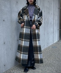 &g'aime | 【&g'aime】チェックチェスターコート(チェスターコート)