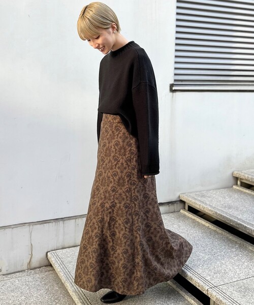 THE SHOP TK (ザ ショップ ティーケー )の「◆カラーロービングニットプルオーバー(ニット/セーター・レディース・ライトブルー/ブラック/イエロー/オレンジ/グリーン/アイボリー/ワインレッド/ブラウン系・11/12/13/14)」の17枚目の写真