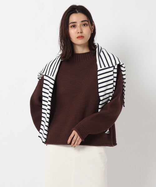 THE SHOP TK (ザ ショップ ティーケー )の「◆カラーロービングニットプルオーバー(ニット/セーター・レディース・ライトブルー/ブラック/イエロー/オレンジ/グリーン/アイボリー/ワインレッド/ブラウン系・11/12/13/14)」の14枚目の写真