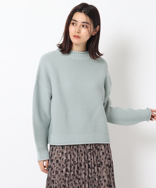 THE SHOP TK (ザ ショップ ティーケー )の「◆カラーロービングニットプルオーバー(ニット/セーター・レディース・ライトブルー/ブラック/イエロー/オレンジ/グリーン/アイボリー/ワインレッド/ブラウン系・11/12/13/14)」の18枚目の写真