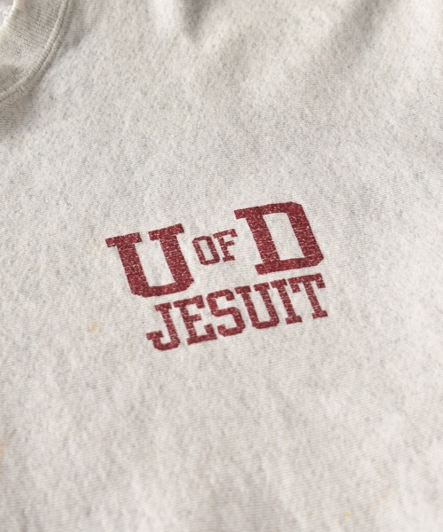 VINTAGE(ヴィンテージ)の「【ヴィンテージ古着】90's SOFFE Fleece "U of D JESUIT" リバースタイプ クルーネックスウェット(スウェット・メンズ・グレー・X-LARGE)」の6枚目の写真
