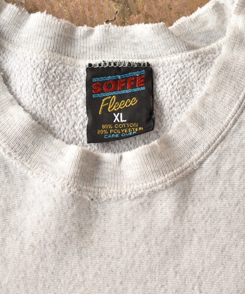 VINTAGE(ヴィンテージ)の「【ヴィンテージ古着】90's SOFFE Fleece "U of D JESUIT" リバースタイプ クルーネックスウェット(スウェット・メンズ・グレー・X-LARGE)」の3枚目の写真
