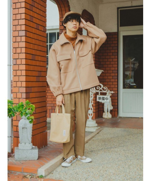 STYLEMIXER（スタイルミキサー）の「ウールライクジップブルゾン 