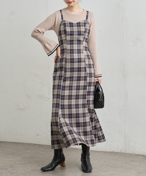 natural couture（ナチュラルクチュール）の「【WEB限定カラー有り】袖口フレア配色リブニット（ニット/セーター・レディース・その他1/その他3/ブラック/その他2/ベージュ/その他4・FREE）」の18枚目の写真