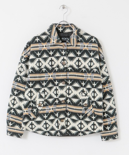 ROXY　PENDLETON FLEECE SHIRTS