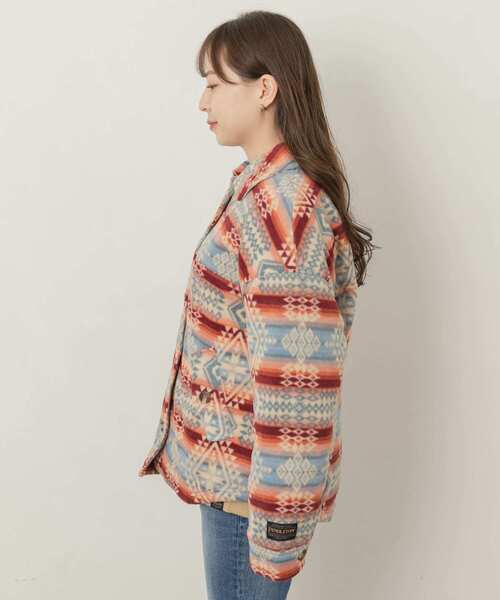 ROXY　PENDLETON FLEECE SHIRTS