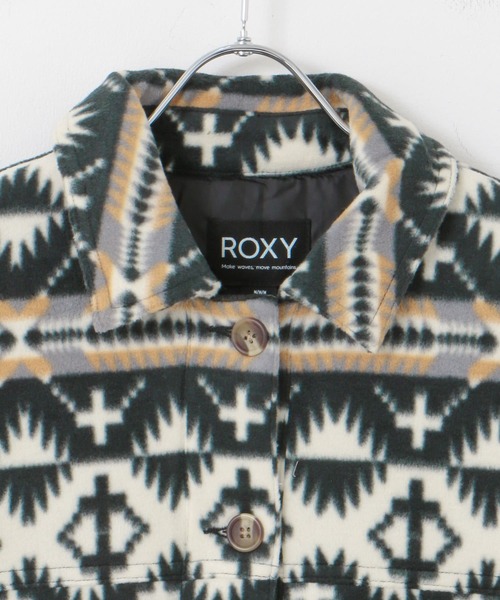 ROXY　PENDLETON FLEECE SHIRTS