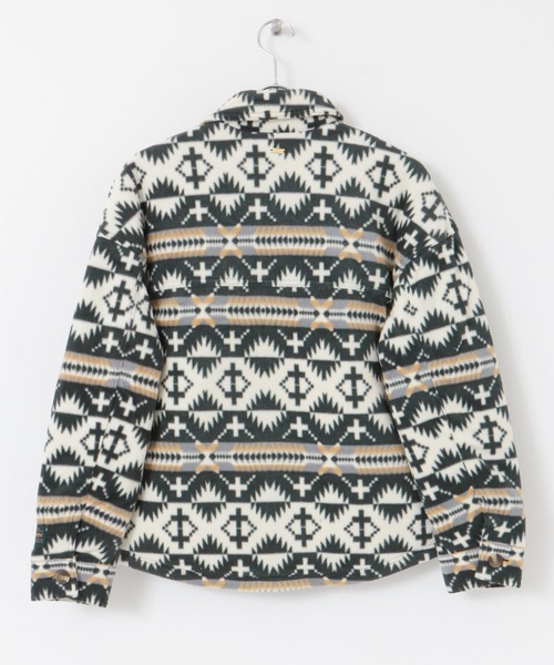 ROXY　PENDLETON FLEECE SHIRTS