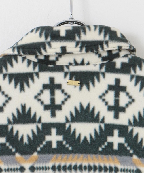 ROXY　PENDLETON FLEECE SHIRTS